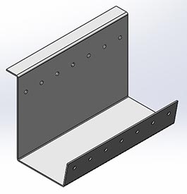 Wind Hurricane Hold Down Bracket At MicroMetl.